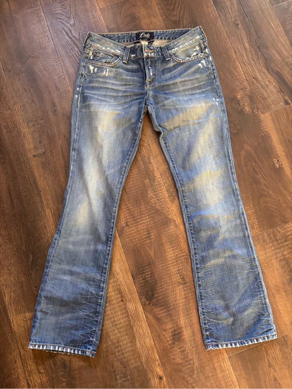 Lucky Brand Women's Bootcut Jeans in Medium Blue Wash